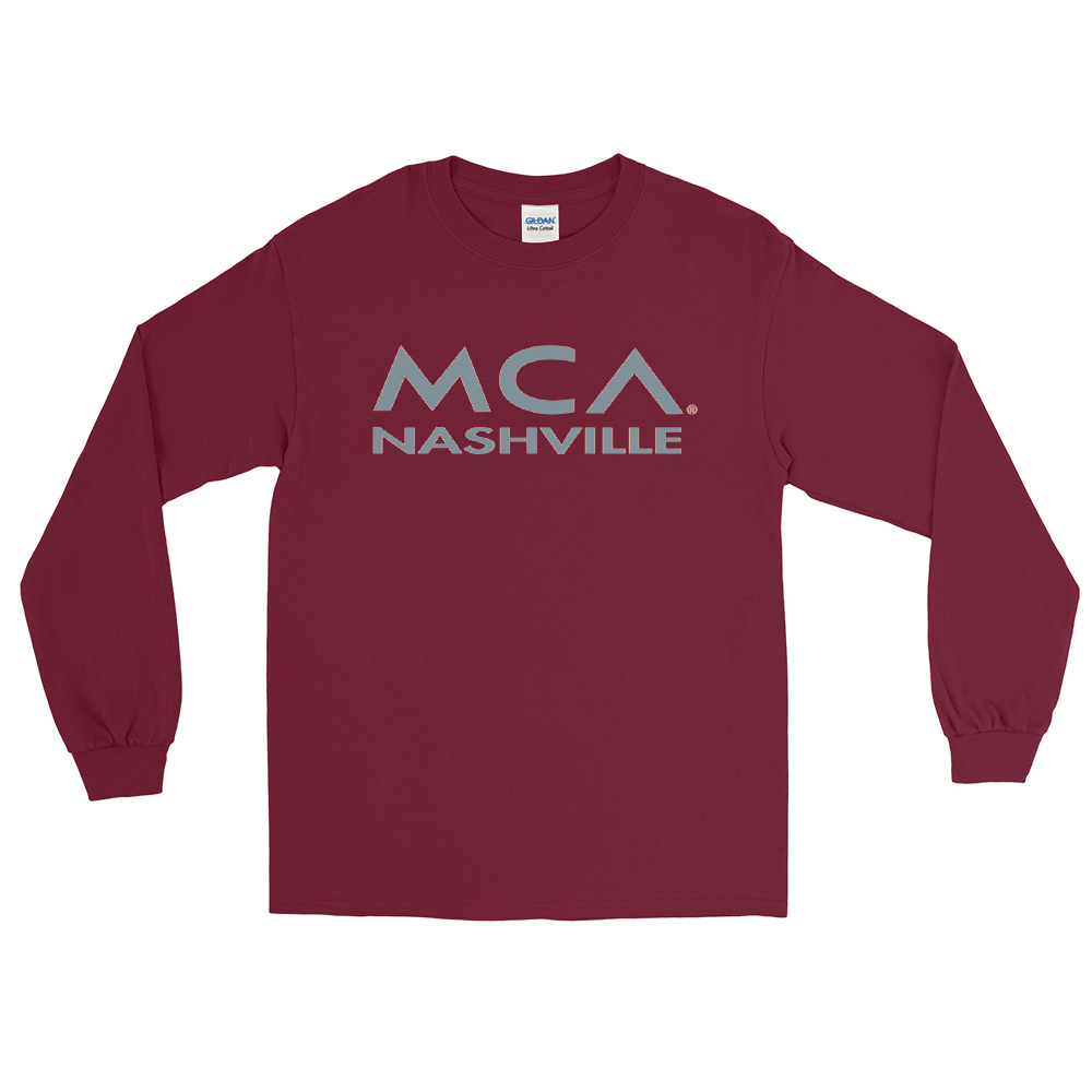 MCA Nashville Logo Longsleeve (Maroon)