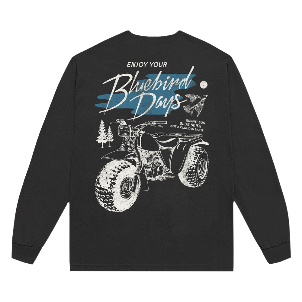 Not A Cloud In The Sky Longsleeve T-Shirt Back