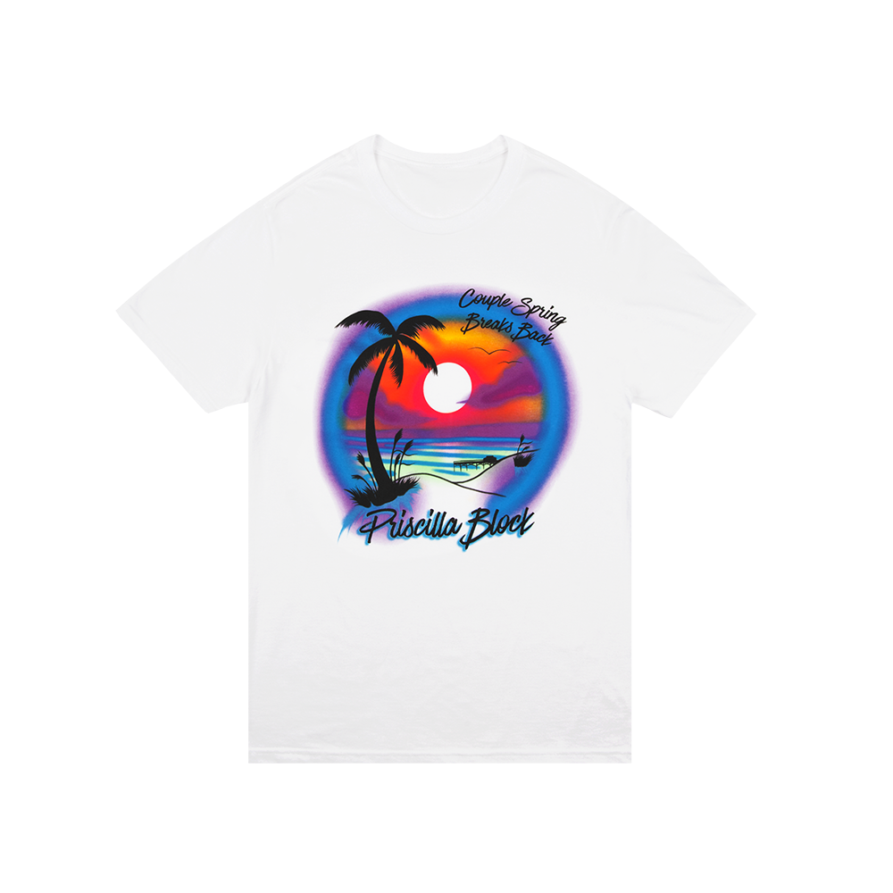 Summer Block Party Airbrush T-Shirt Front