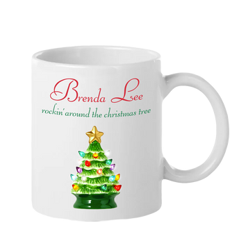 Brenda Lee Christmas Mug