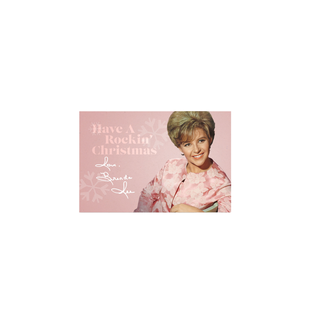 Brenda Lee Postcard