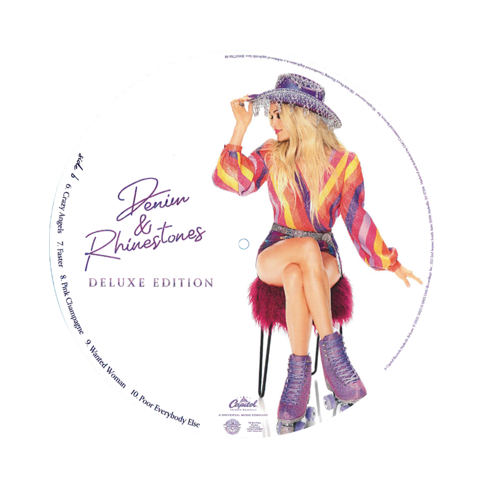 Denim & Rhinestones Deluxe Vinyl (Picture Disc) Side B