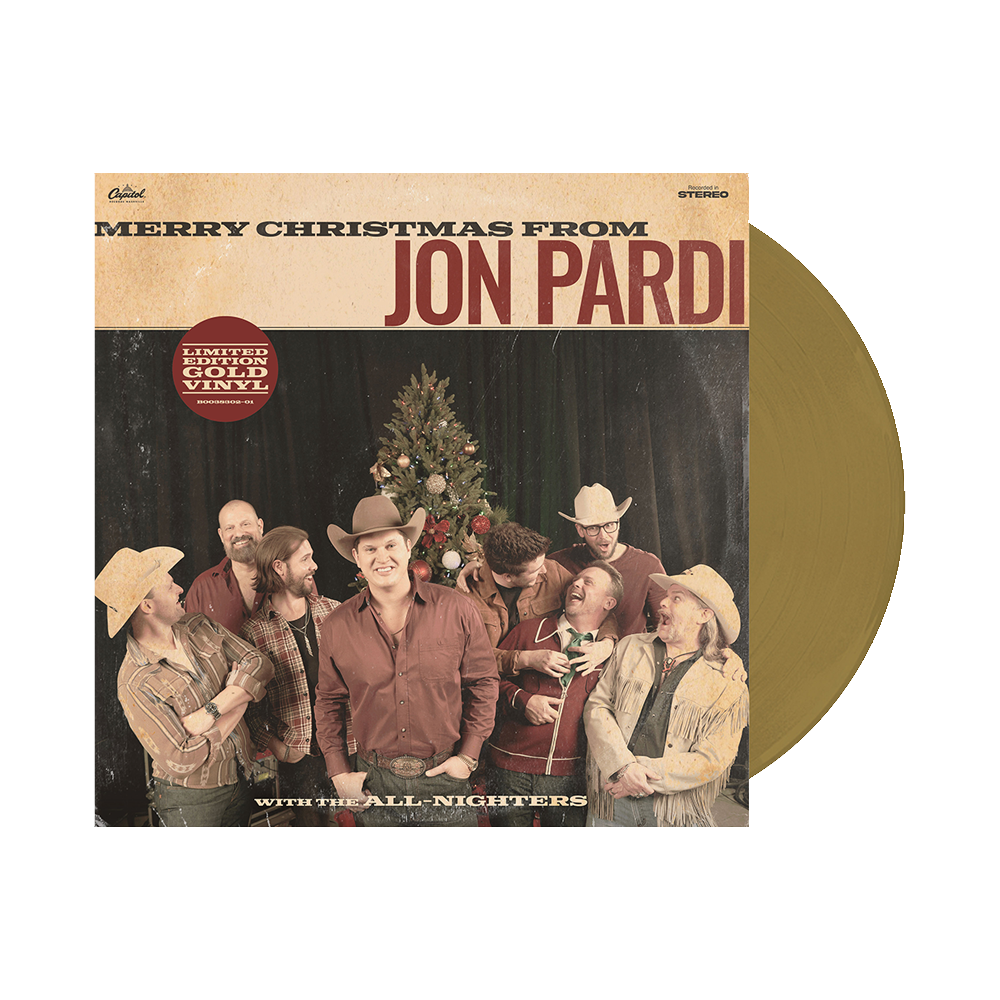 Merry Christmas from Jon Pardi Vinyl Gold Universal Music