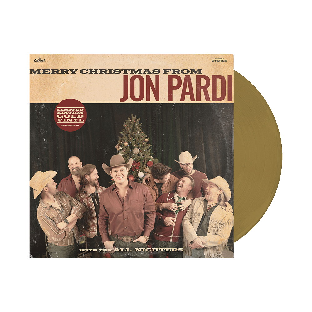 Merry Christmas from Jon Pardi (Vinyl-Gold)