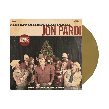 Merry Christmas from Jon Pardi (Vinyl-Gold)