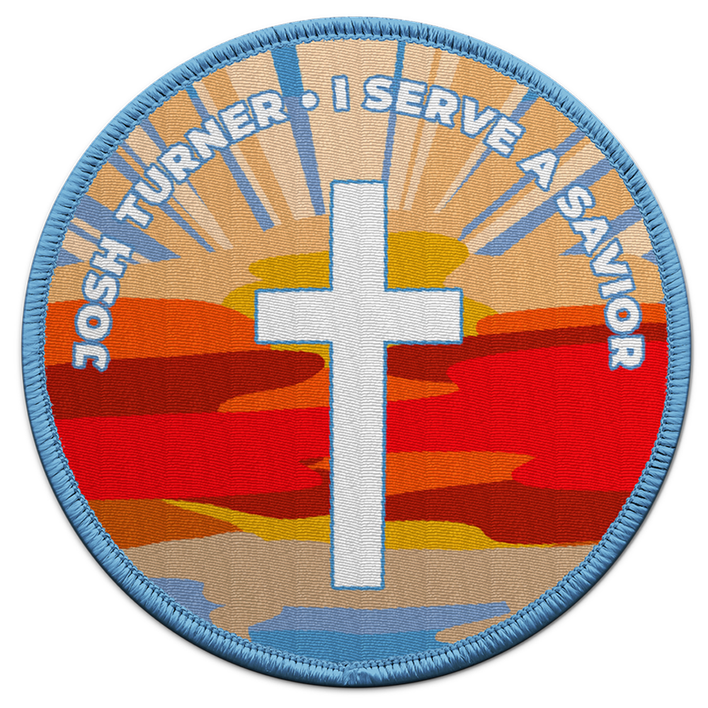 I Serve a Savior Patch