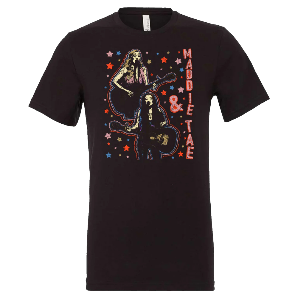 Black Doodle Design Tee