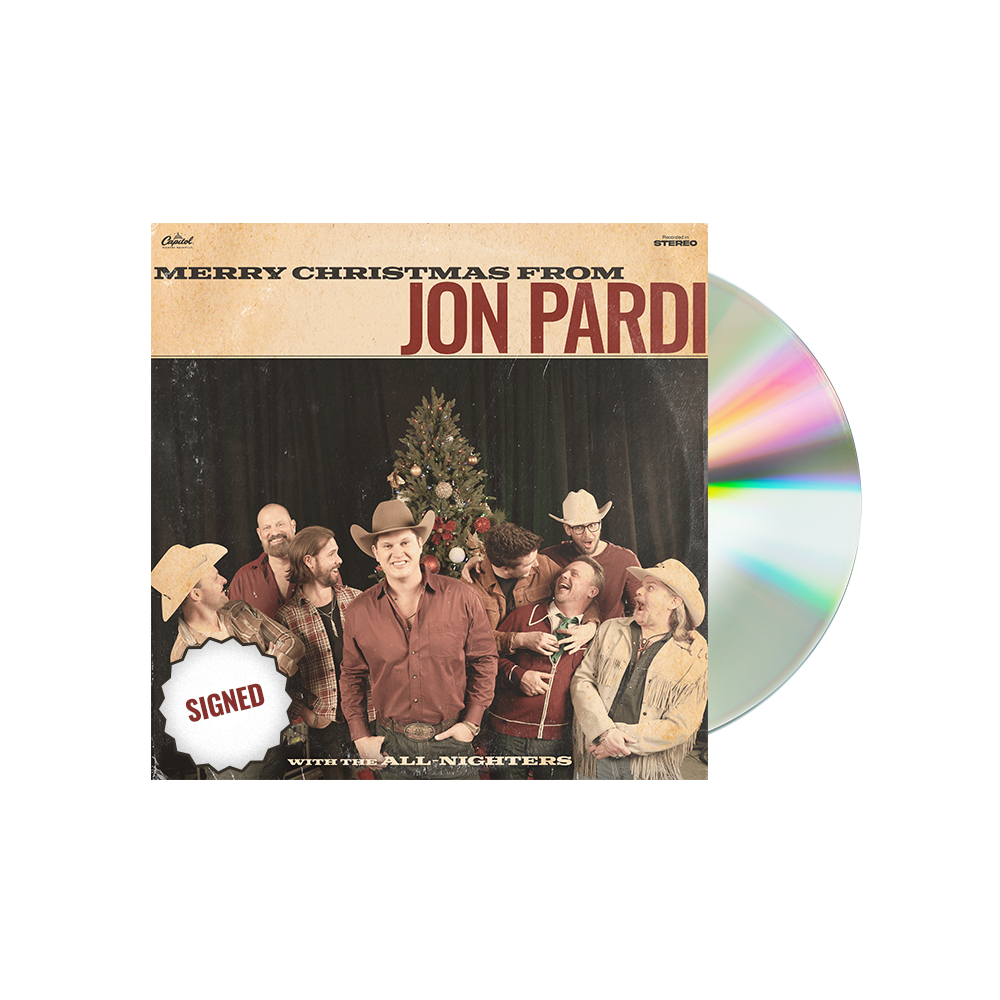 Merry Christmas From Jon Pardi (CD-Signed)