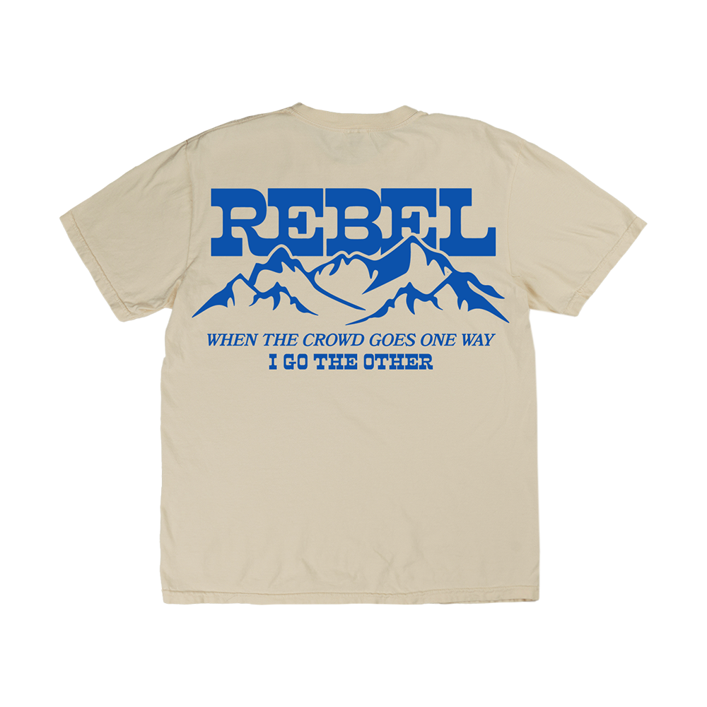 REBEL T-Shirt and Signed CD Fanpack- Shirt Back