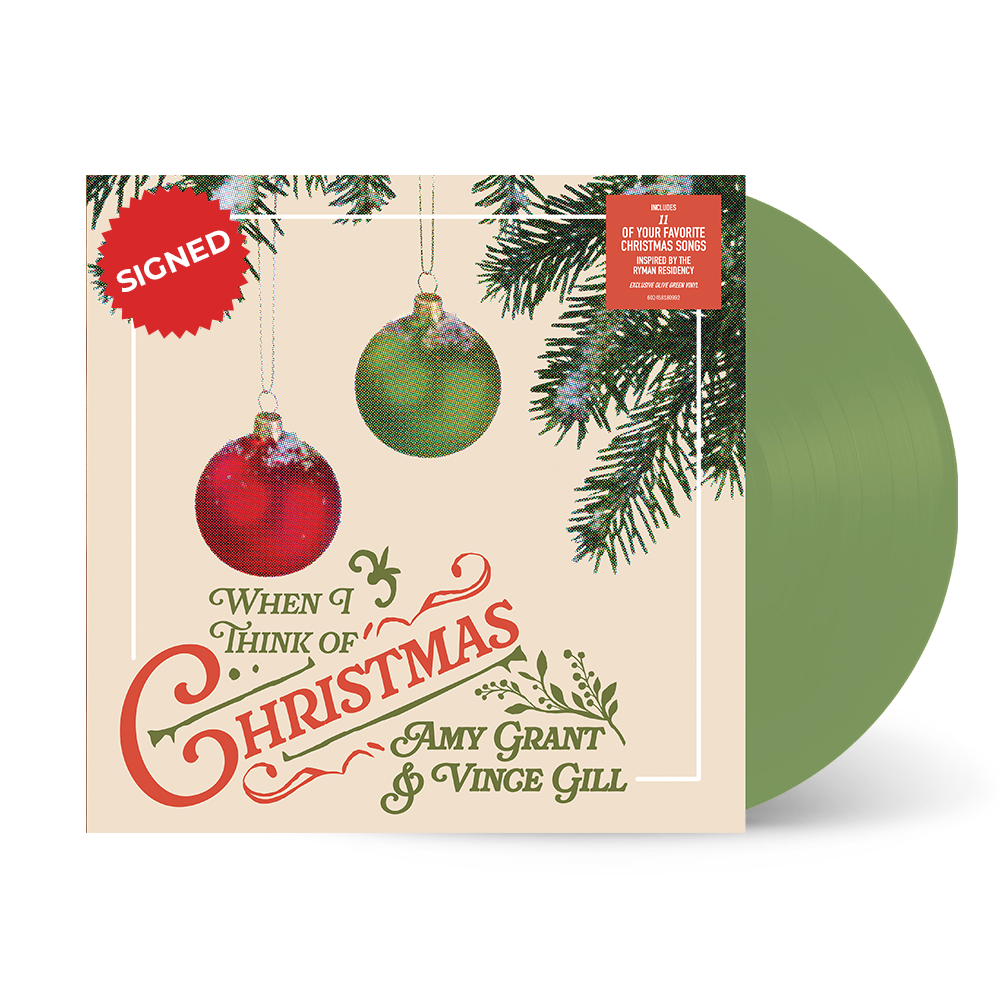 When I Think of Christmas (Olive Green Vinyl - Signed)