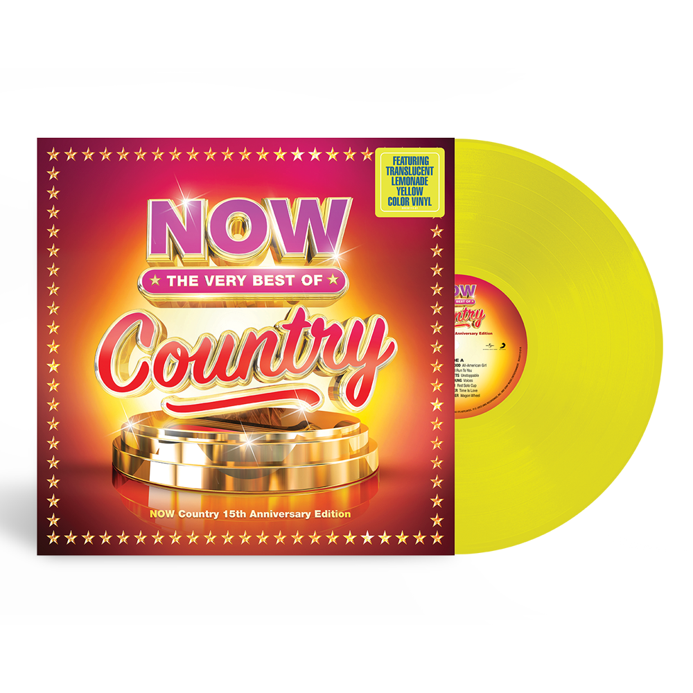 NOW Country - The Very Best Of (Vinyl-Yellow)