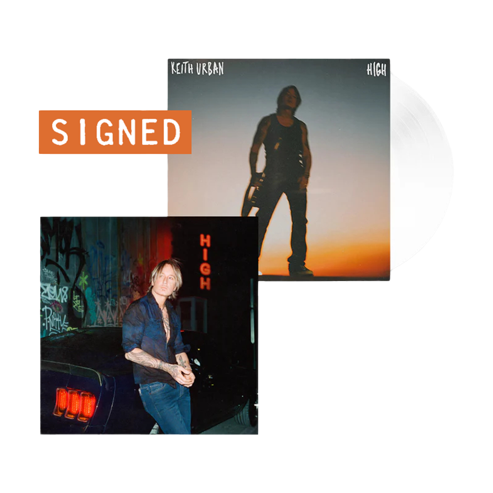 HIGH (Vinyl-Opaque White + Poster-Signed)