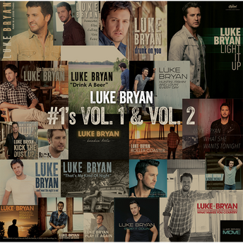 Luke Bryan - #1’s Vol. 1 & Vol. 2 Poster