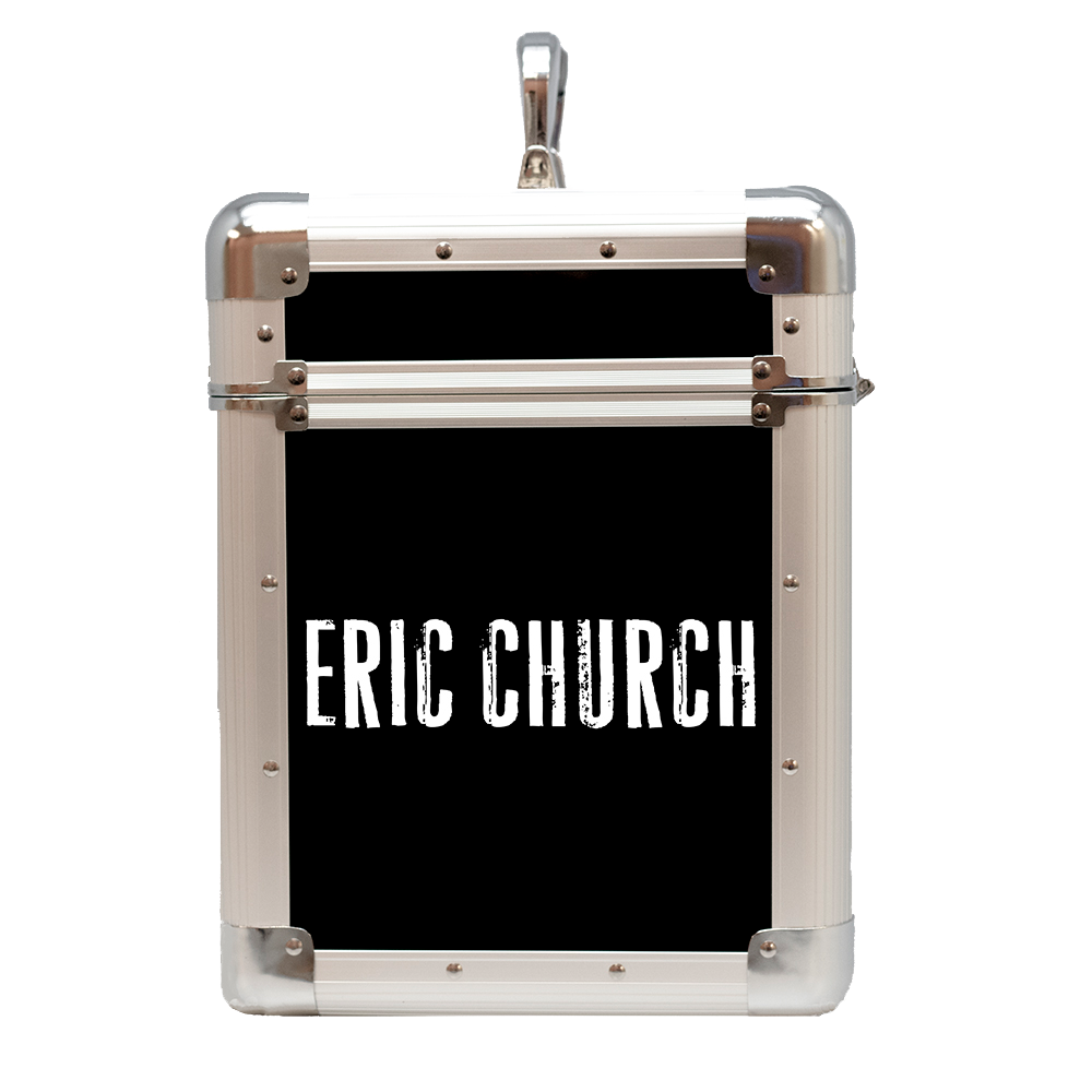 Eric Church - 61 Days In Church Road Case side