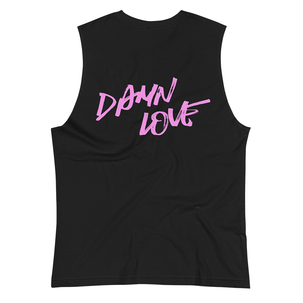 Damn Love Unisex Tank Back