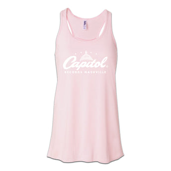 Capitol Records Nashville Ladies Pink Tank