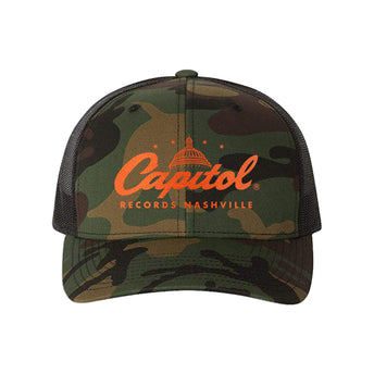 Captiol Records Nashville Camo Hat