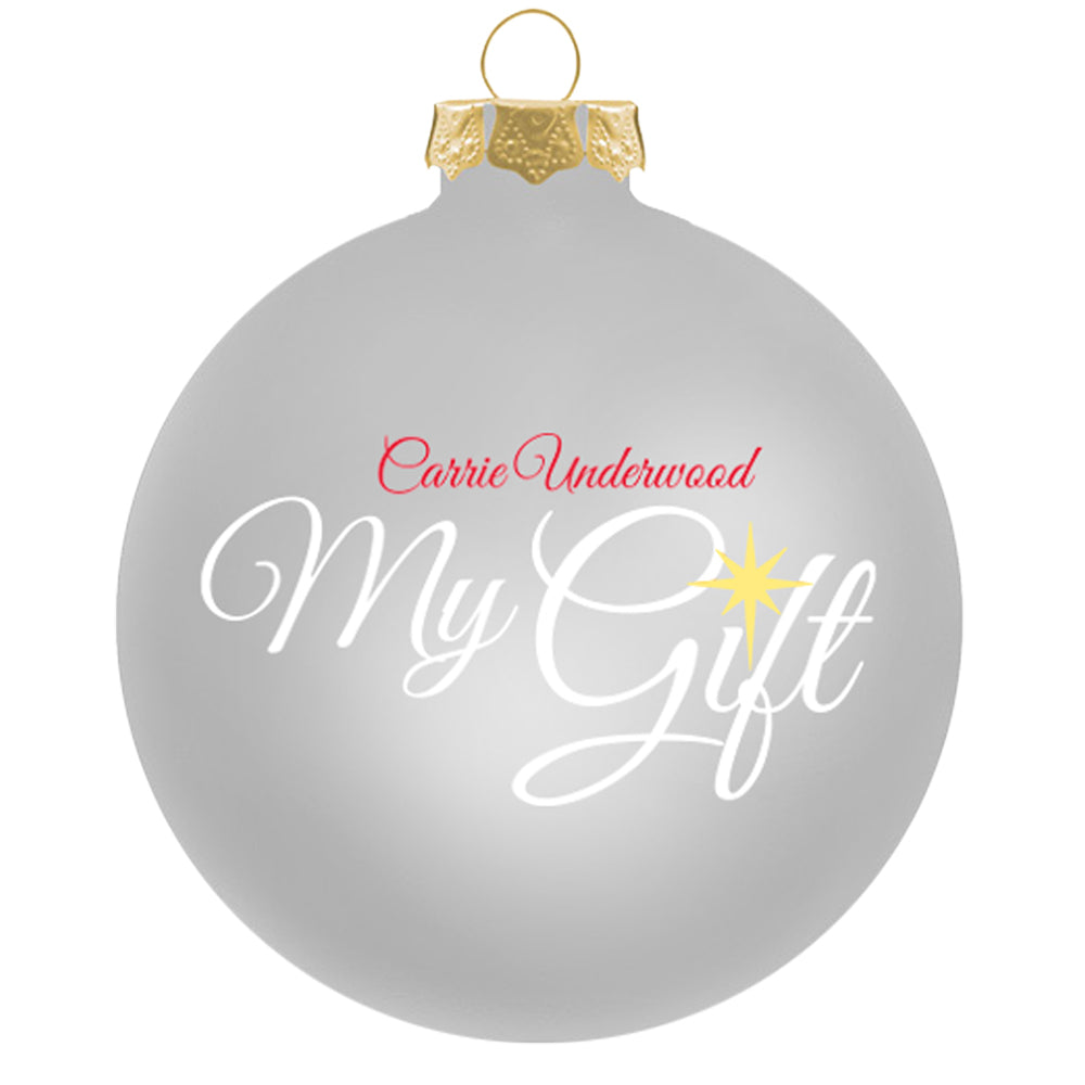My Gift Silver Ornament