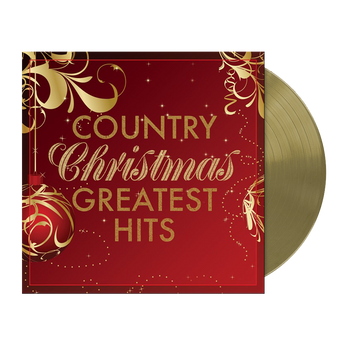 Country Christmas Greatest Hits (Vinyl-GOLD)