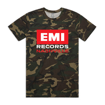 EMI Records Nashville Camo T-shirt