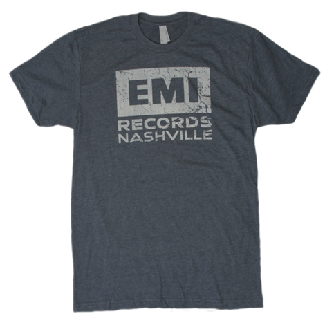 EMI Records Nashville Grey Logo T-Shirt