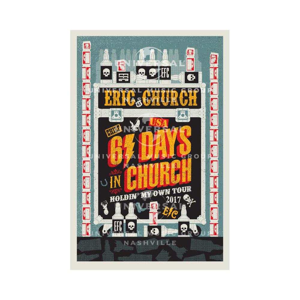 61 Days Of Church Poster