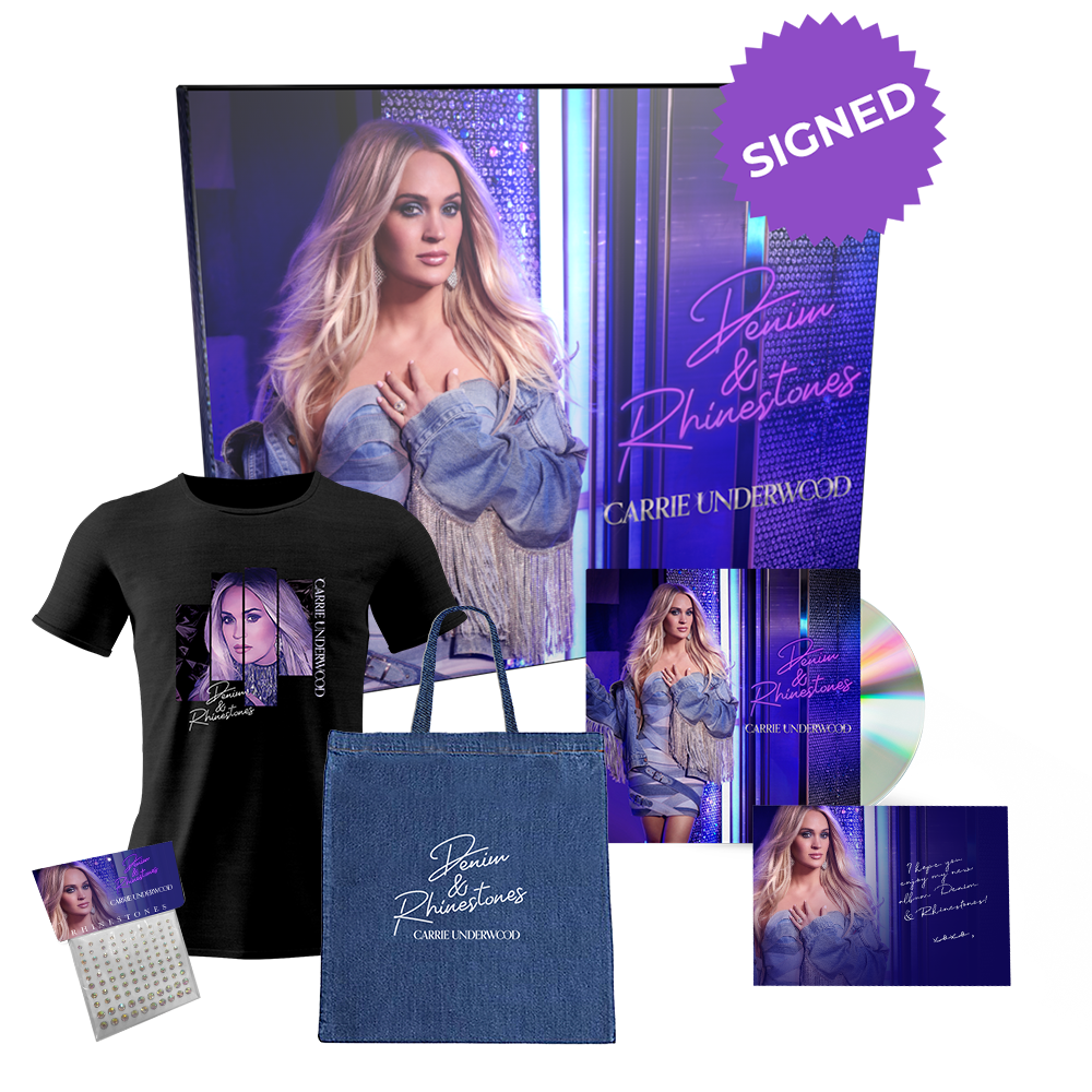 Carrie Underwood - Denim & Rhinestones CD Boxset (Signed)