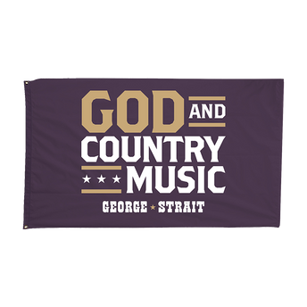 God & Country Music Flag