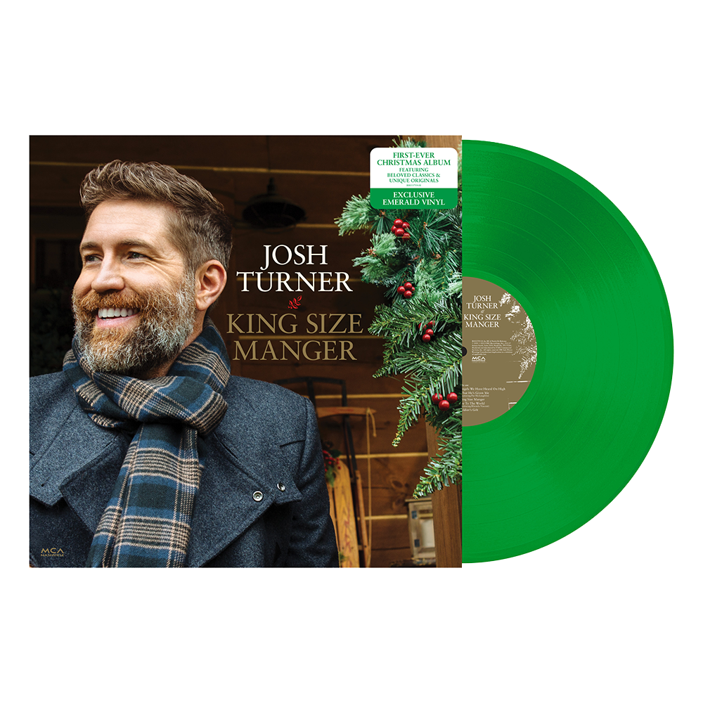 Josh Turner - King Size Manger (Vinyl-Emerald Green)