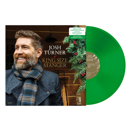 Josh Turner - King Size Manger (Vinyl-Emerald Green)