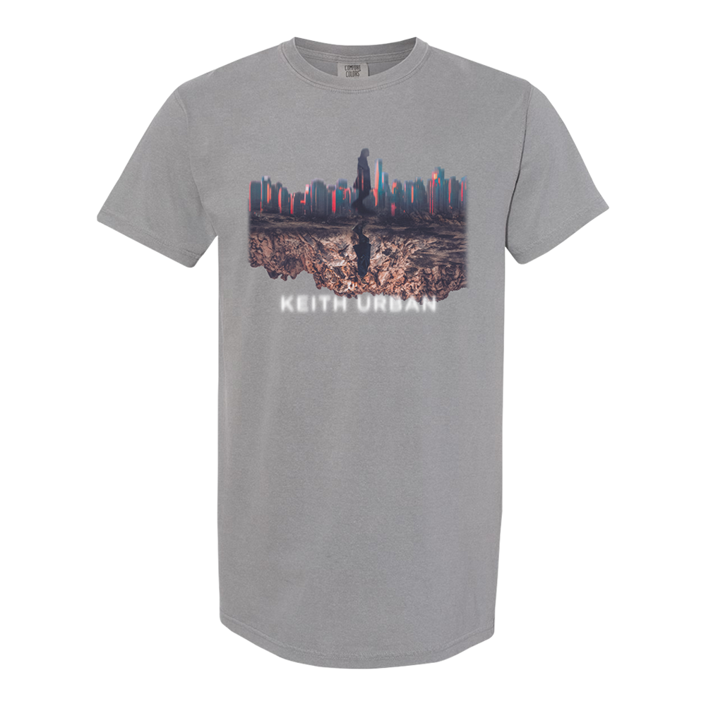 Keith Urban Grey Skyline T-Shirt