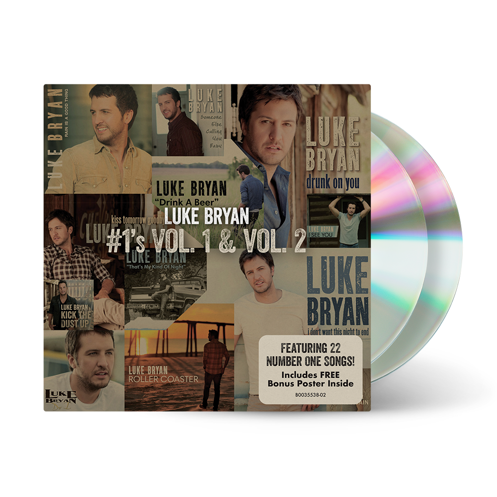 Luke Bryan - #1’s Vol. 1 & Vol. 2 (2CD)