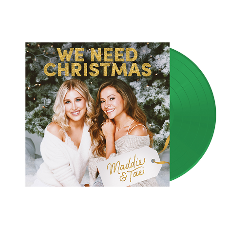 Maddie & Tae - We Need Christmas Vinyl (Green)