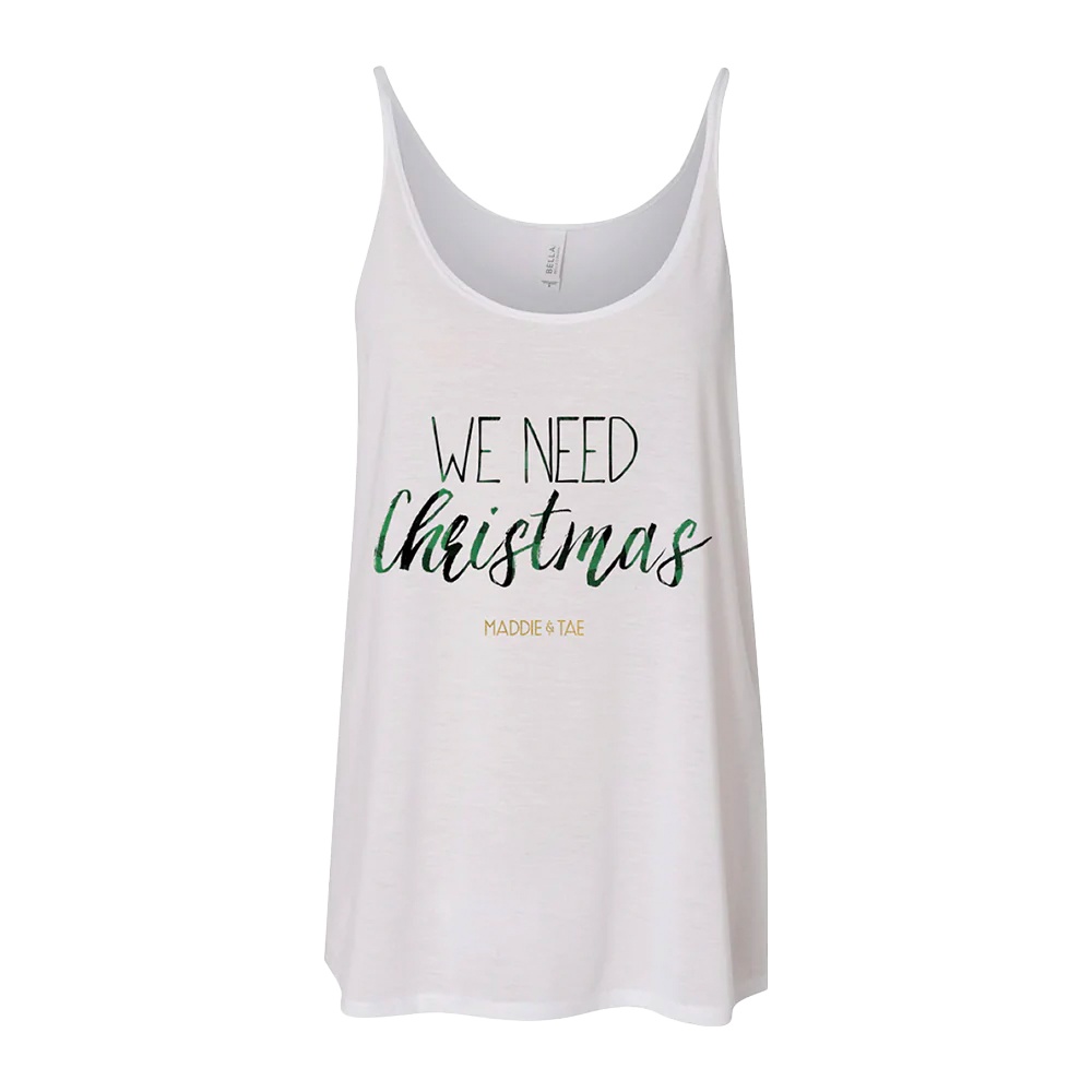 We Need Christmas Tank Top