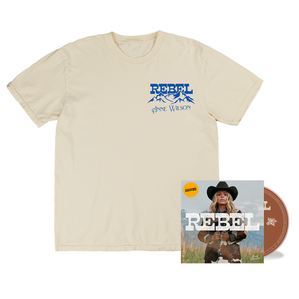 REBEL T-Shirt and Signed CD Fanpack
