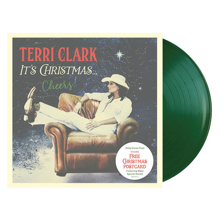 Its Christmas...Cheers! Vinyl (Green)