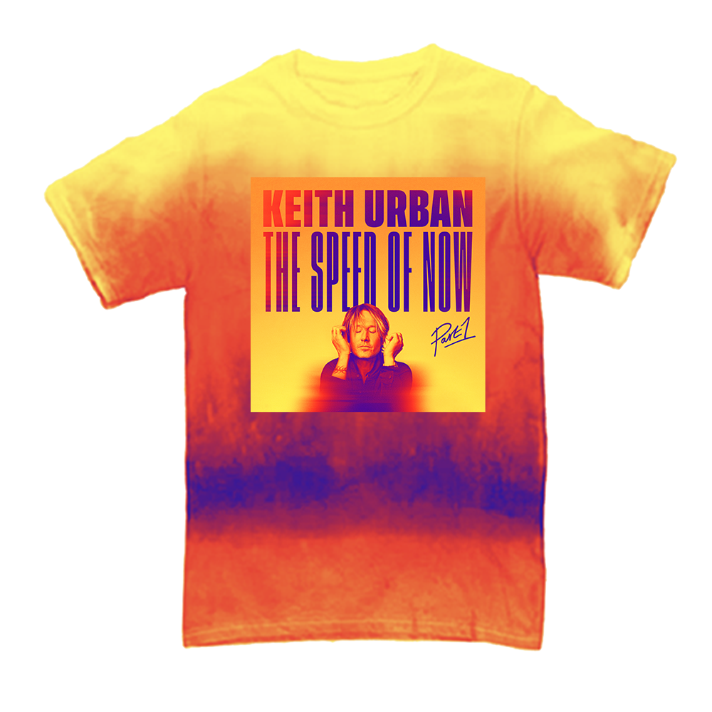 The Speed Of Now Tie-Dye Cover T-Shirt