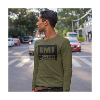 EMI Nashville Logo Longsleeve (Green)
