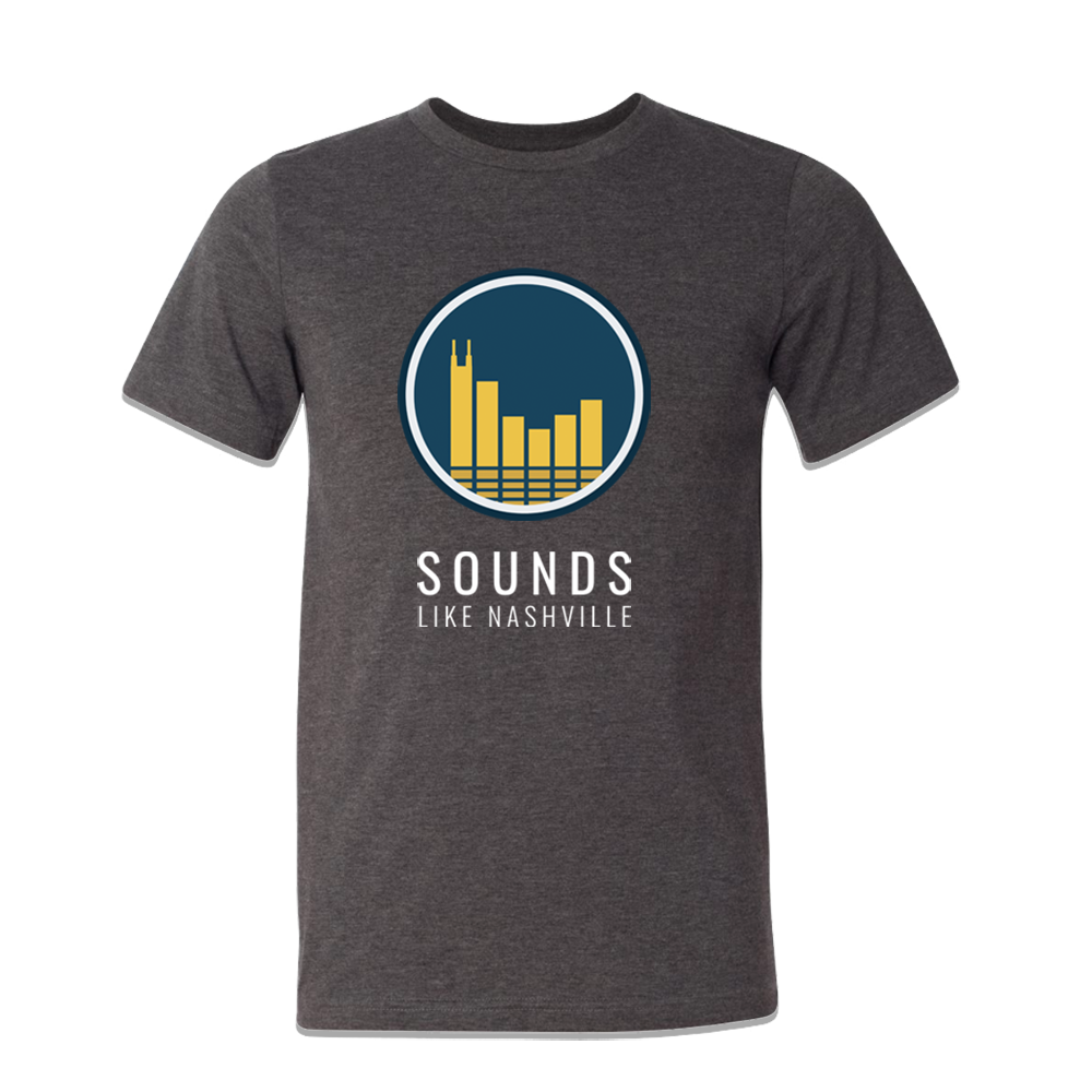 Skyline Levels Grey Logo Tee