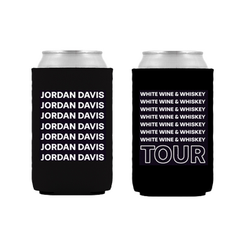 Jordan Davis - White Wine And Whiskey Tour Can Insulator
